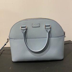 NWOT Kade Spade Baby Blue Purse (with Crossbody)